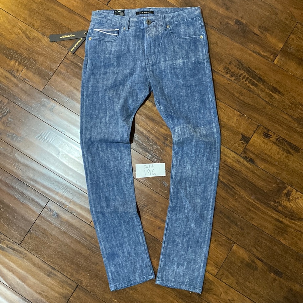 NWT Cult of Individuality Sample Rockabilly Slim Denim Jeans #C196